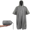 Arcturus - Poncho ligero de nailon Ripstop con capucha ajustable