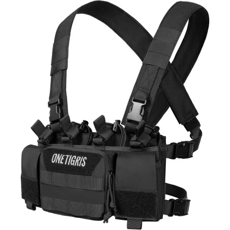 OneTigris Vulture Chest Rig, MOLLE Chest Rigs Tactical for Outdoor