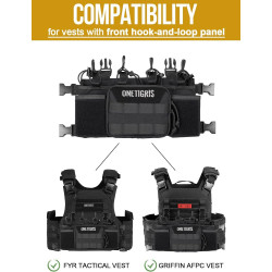 OneTigris Vulture Chest Rig, MOLLE Chest Rigs Tactical for Outdoor