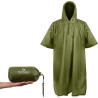 Arcturus - Poncho ligero de nailon Ripstop con capucha ajustable