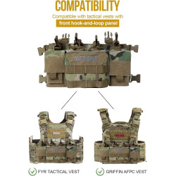 OneTigris Vulture Chest Rig, MOLLE Chest Rigs Tactical for Outdoor