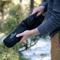 Arcturus - Poncho ligero de nailon Ripstop con capucha ajustable