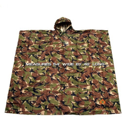 Arcturus - Poncho ligero de nailon Ripstop con capucha ajustable