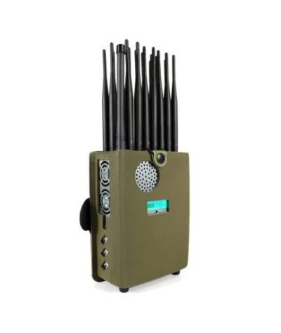 Bloqueador de señal de teléfono celular 5G con 24 antenas