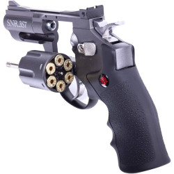 Revólver de aire de metal Crosman SNR357 CO2 con munición dual