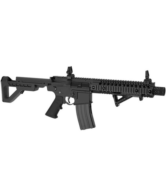 DPMS Full Auto SBR CO2-Powered BB Air Rifle with Dual Action Capability