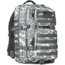 Reebow Gear Mochila táctica militar, grande, bolsa de emergencia con capacidad hasta para 3 días, Molle, bronceado