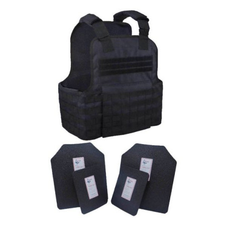 Equipo Táctico Chaleco Muircat MOLLE Nivel III+ AR500