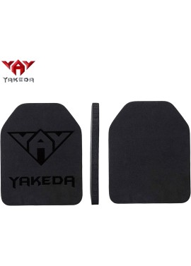 vAv YAKEDA Tactical Airsoft Paintball EVA Chaleco Forro Interior Espuma 10 in x 12 in Black 2 PCS Pad Plate