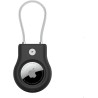 Belkin Apple AirTag - Soporte seguro con cable de alambre, duradero, resistente a los arañazos con sistema de bloqueo de llave
