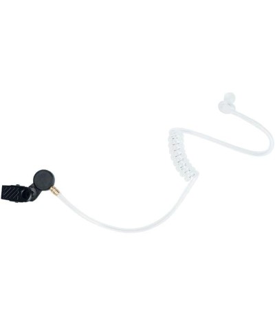 Klykon Auricular de tubo acústico encubierto con micrófono PTT para Motorola Talkabout Walkie Talkie Radio de 2 vías MH230R T200