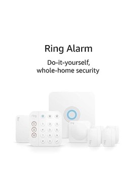 Kit de 8 piezas Ring Alarm Reacondicionado Certificado (2da Gen) – sistema de seguridad para la casa con monitoreo profesional