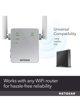Extensor de rango NETGEAR N300 de WiFi, Essentials Edition (EX2700)