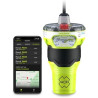acr GLOBALFIX V6 GPS EPIRB con servicio de enlace de retorno, tecnología de comunicación de campo cercano y aplicación móvil -