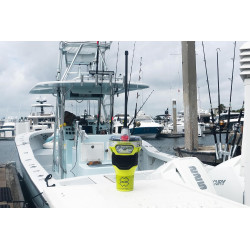 acr GLOBALFIX V6 GPS EPIRB con servicio de enlace de retorno, tecnología de comunicación de campo cercano y aplicación móvil -