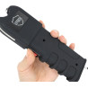 VIPMOK 928 Tipo Stun Gun Linterna de autodefensa linterna eléctrica Shocker (2 unidades)
