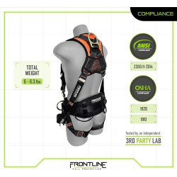 Arnés de cuerpo completo de primera línea