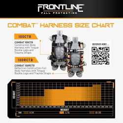 Arnés de cuerpo completo de primera línea