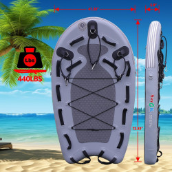 SAYOK Tablero flotante | Tabla de rescate profesional para agua y nieve