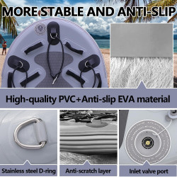 SAYOK Tablero flotante | Tabla de rescate profesional para agua y nieve