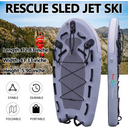 SAYOK Tablero flotante | Tabla de rescate profesional para agua y nieve