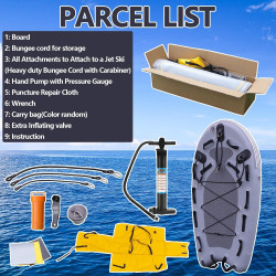 SAYOK Tablero flotante | Tabla de rescate profesional para agua y nieve