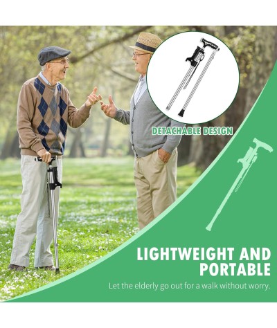 Hold 440 Lbs Walking Cane for Men & Women Aluminum Alloy Lightweight Height Adjustable Walking Stick Heavy Duty Foldbale Free