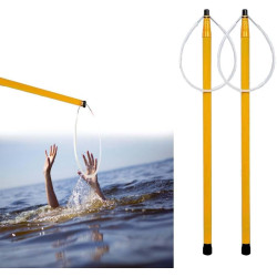 Gancho telescópico de rescate | Anillo telescopico de fibra de vidrio ajustable