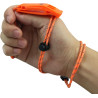 Silbatos de emergencia con cordón de seguridad, silbato de supervivencia, para kayak