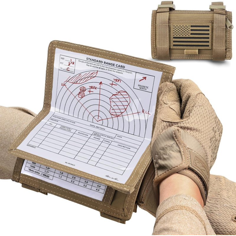 LIVANS Funda táctica para el brazo, bolsa de mapa, funda táctica para brazo