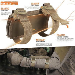 LIVANS Funda táctica para el brazo, bolsa de mapa, funda táctica para brazo