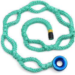 Arborist - Cuerda de elevación | Con anillo de aluminio y 7 ajustes de bolsillo