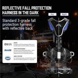 Arnés de seguridad de cuerpo completo con protección contra caídas