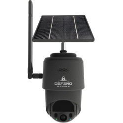 TACTACAM Cámara de seguridad celular 360, fotos 4K, video de 1080p, batería solar + recargable