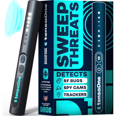 Detectores de cámara oculta: mini dispositivo de seguridad para amenazas inalámbricas de audio y video