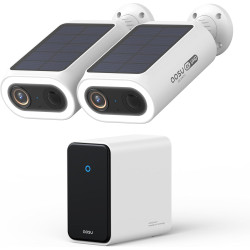 AOSU Sistema inalámbrico de cámaras de seguridad 4K para exteriores