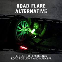 Varillas luminosas de emergencia | Brilla intensamente hasta por 12 horas