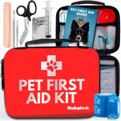 Kit de primeros auxilios para perros | Kit medico de mascotas con guia inlcuida