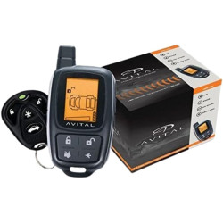 Avital Sistema de seguridad 5305L con control remoto de pantalla LCD de 2 vías