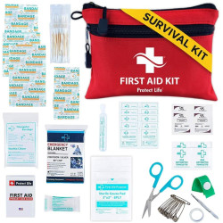 kits de supervivencia de campamento | Mini kit de primeros auxilios de viaje