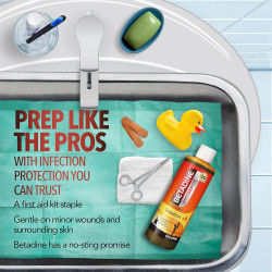 Betadine - Solución de primeros auxilios | Sin provocar ardor o picazon