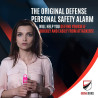 Original Defense® Alarma de autodefensa de sirena (Magenta)