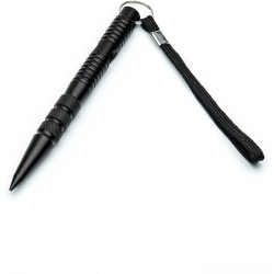 Dispositivo de defensa personal con correa para la muñeca, llavero multifuncional duradero y compacto