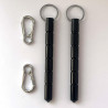 Kubaton - Llavero táctico de metal | Ideal para defensa personal