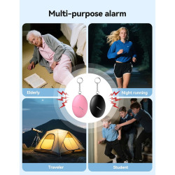 TECKNET Alarma de seguridad personal para mujeres