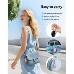 TECKNET Alarma de seguridad personal para mujeres