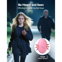 TECKNET Alarma de seguridad personal para mujeres