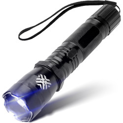 Linterna de pistola aturdidora 2 en 1 | Pistola aturdidora recargable para hombres y mujeres