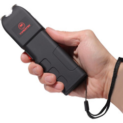Pistola aturdidora para autodefensa recargable con linterna LED