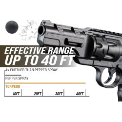 Lancer Tactical Defense - Pistola Revólver de Entrenamiento de Calibre .50